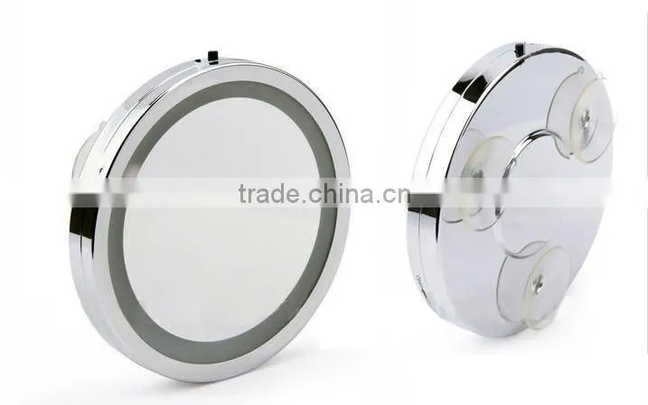LED Light Suction Cup Cosmetic Mirror