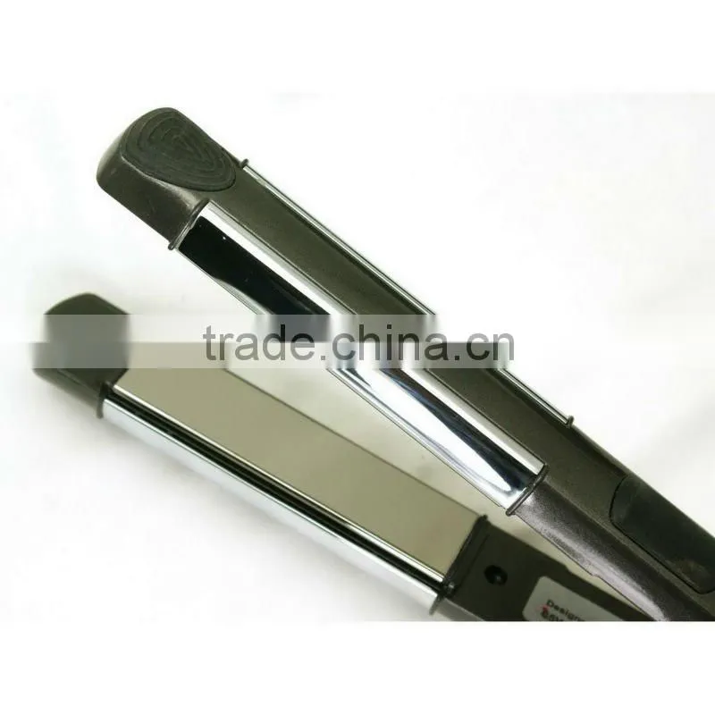 professional LED multifunctional titanium hair salon straightener B030