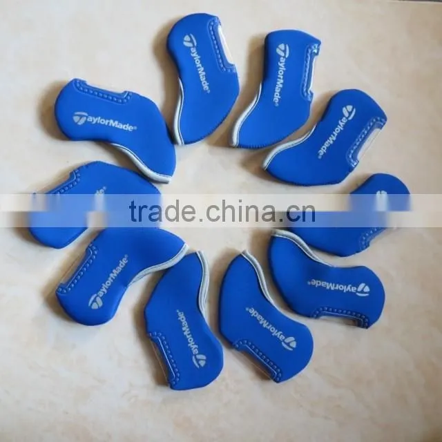 2014 fashionable elastic and durable neoprene golf iron head cover
