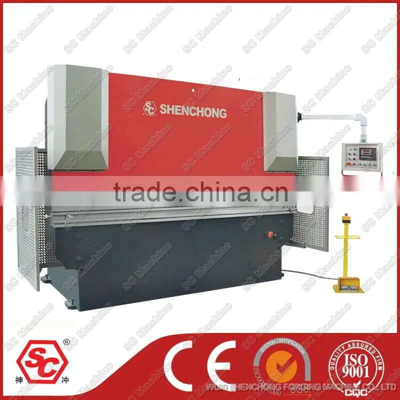 hydraulic press brake, hidraulica bending machine, press brake WC67Y-160/3200