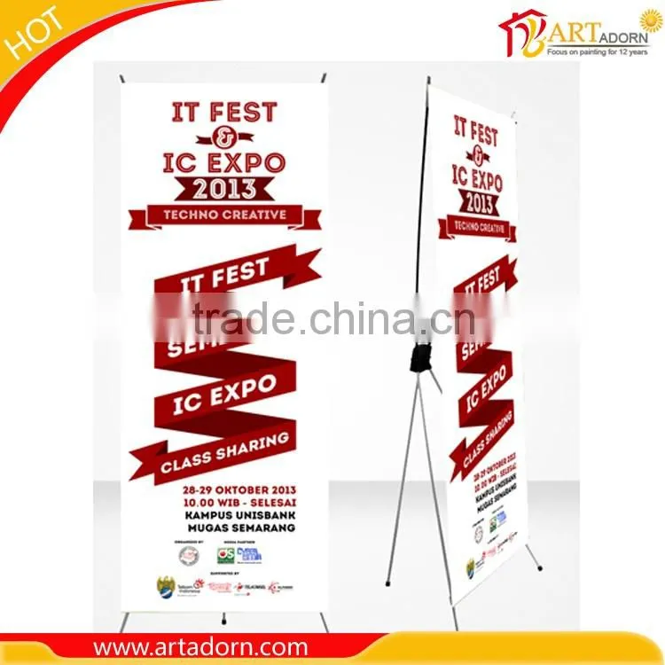 Premium Advertising Retractable For Exchangeable Aluminum Banner Stand