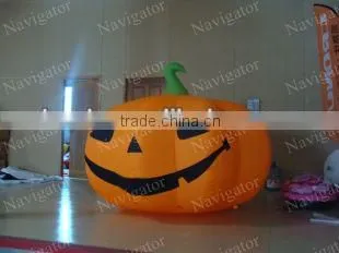 halloween inflatable pumpkin light/led inflatable citrouille