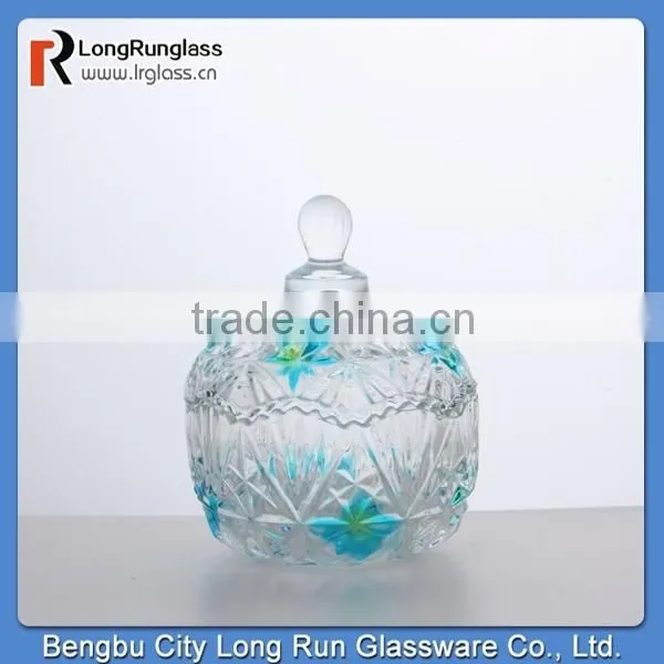 LongRun homeuse glassware flowever candy box wholesale