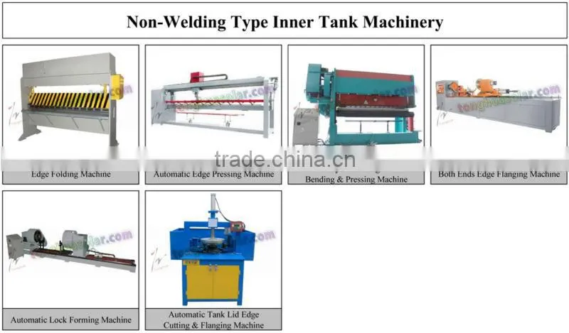 40 ton mechanical punch machine, heat pipe solar water heater production line