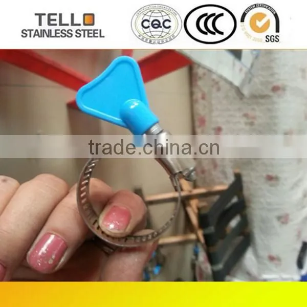 316 stainless steel worm gear hose clamps