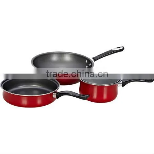high quality 7 pcs carbon steel cookware set