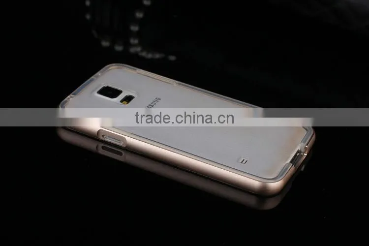 For samsung galaxy s5 TPU Slim Case , For samsung galaxy s5 Case TPU+Metal