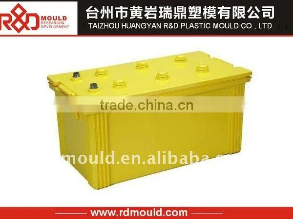 automotive plastic battery container mould