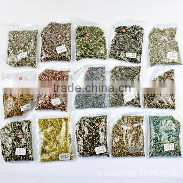 Fashion point back crystal bulk glue on crystal for nail