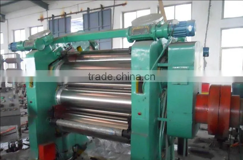 2016 High Efficient 3 Roll Rubber Calender Rubber Machine / Rubber Calender Machine