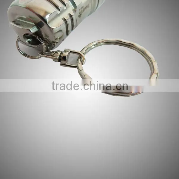 TrustFire CREE XM-L T6 LED 1000lm aluminumled flashlight keychain lighting(CR123a/16340 rechargeable battery)