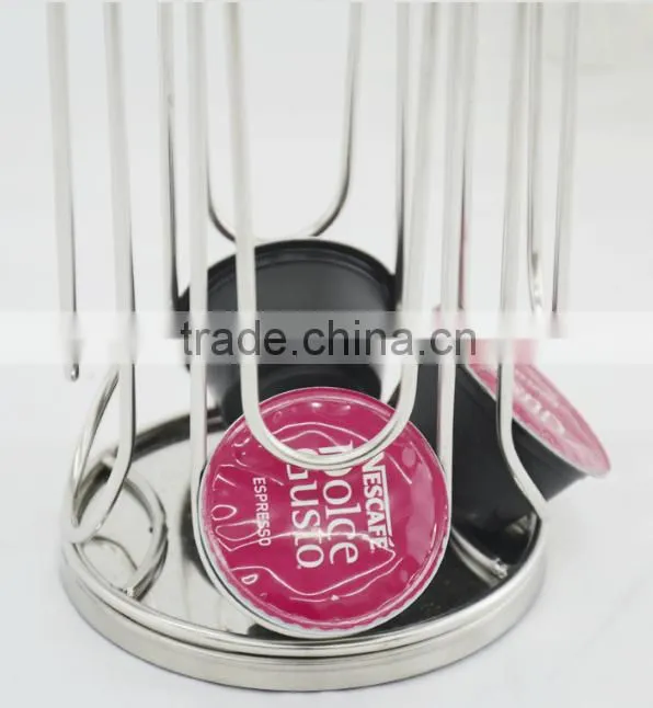 coffee capsules holders and rotatable coffee capsule holder