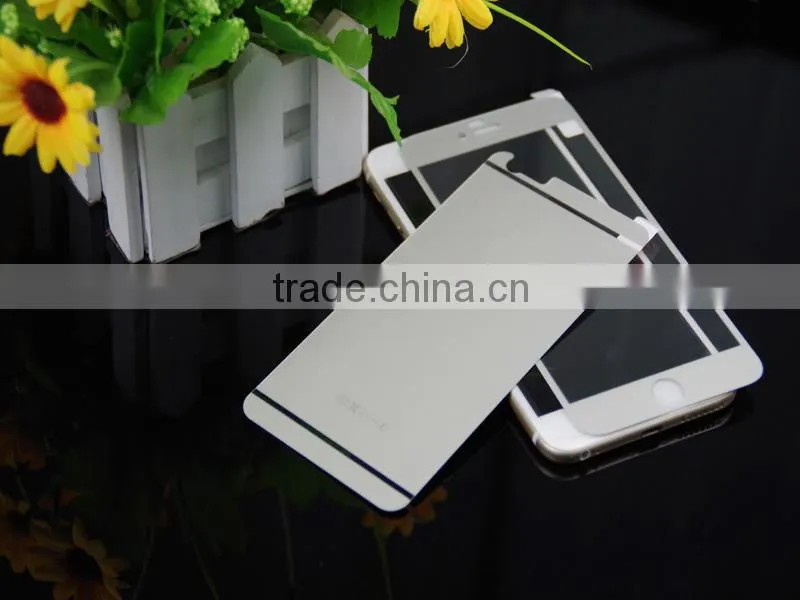 0.3mm tempered glass wholesale for iphone 6 Titanium alloy tempered glass screen protector