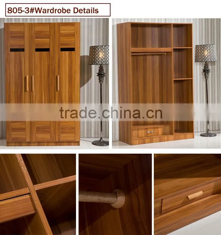 Modern Wardrobe Easy Assembly Bedroom Wardrobe