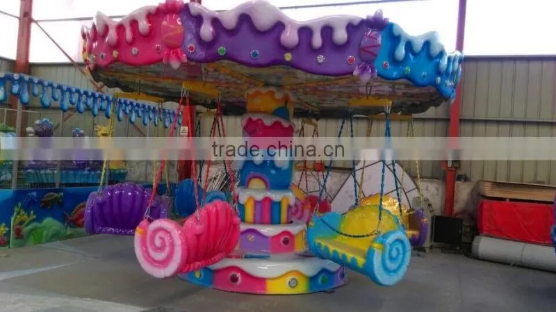 Kiddie Rides/ Funfair Swing Flying Chair/Trailer Mounted Amusement Rides