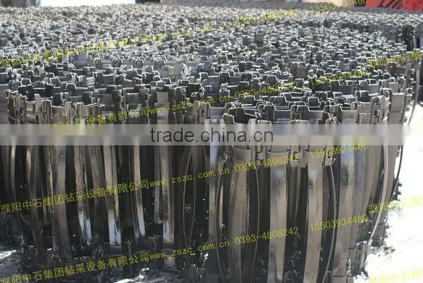 API 10D Non-Welded Double Bow Spring Casing stabilizer with stop collar