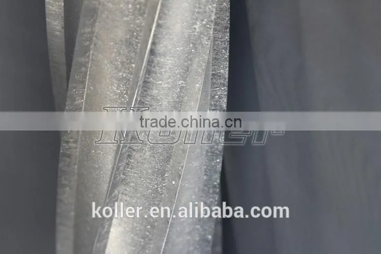 Koller flake ice machine evaporated durm with ice cutter for heat exchange
