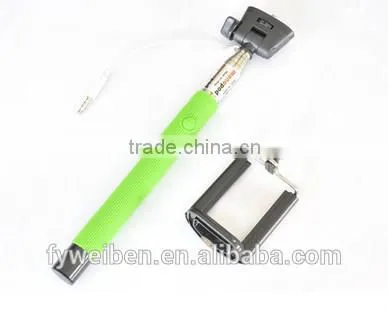 selfie stick wireless bluetooth with remote controll made in china for mobile accessory