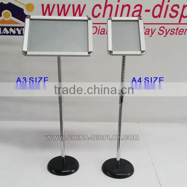 Floor standing A3 A4 poster stand poster sign display