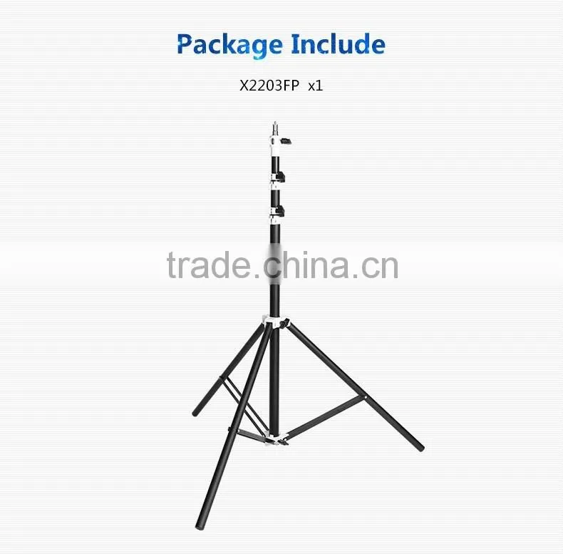 Photography equipment HPUSN detachable axis lighting flash light stand X2203FP 2.2m