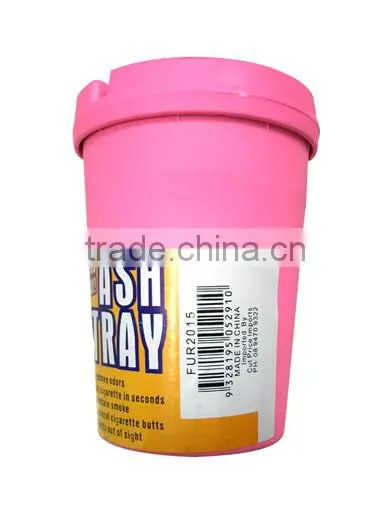 Extinguishing Plastic Ashtray Or Butt Basket Ashtray