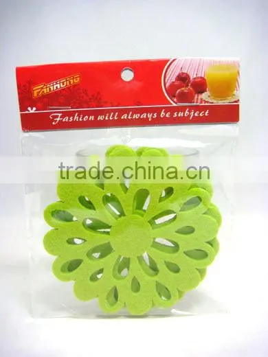 6pcs Boxed Creative Coasters For One Dollar Item,kitchenware
