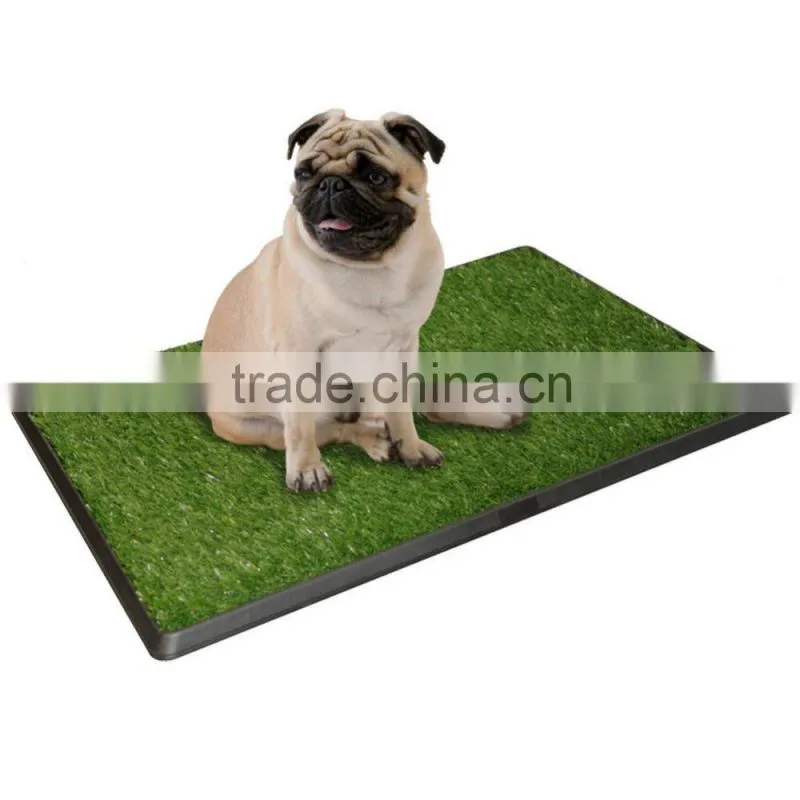 Pet Potty Three Layer with artificial grass Dog Toilet Training Pad Park Patch Mat Indoor Outdoor