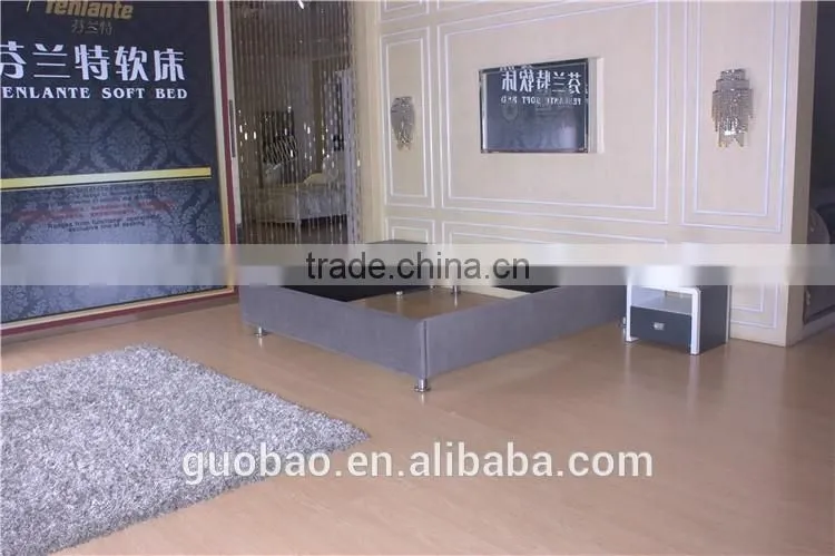L9330 Hot selling No headboard all colors KD packing simple hotel bedstead/slatted bed box
