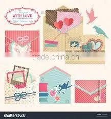 DIY Scrapbook for holiday home and party decoration