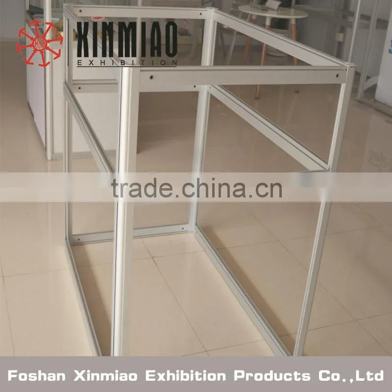 Aluminium Folding Desk For Shell Scheme Stand Profile