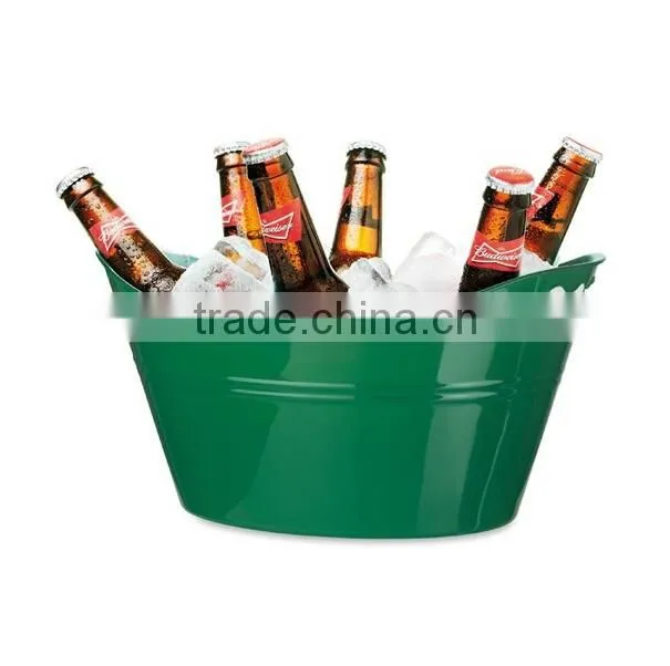 Factory Cheap promotion beer ice bucket 6L plastic PP wine ice bucket