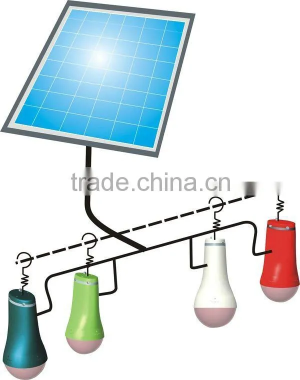 Multi-functional Novelty solar lantern with 4 bulbs inbuilt Li battery and mobile charger MRD406