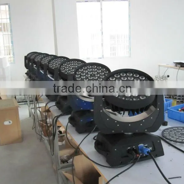 9W tri-color led moving head projector