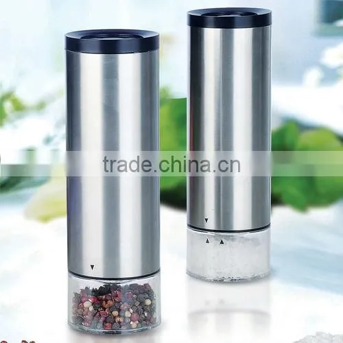 2013 new style stainless steel manual salt & pepper grinder