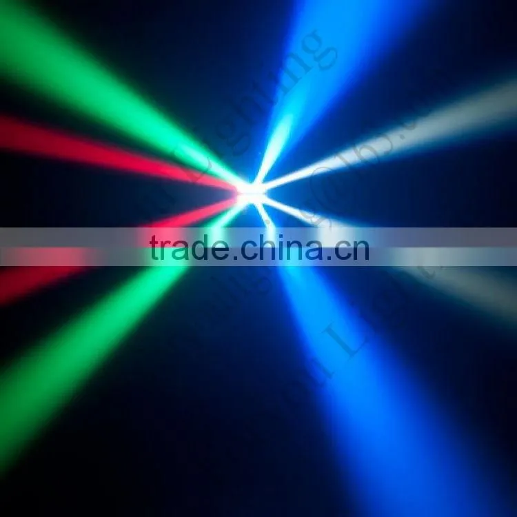 8x3Watt Pro Stage Disco DJ Wedding Party ADJ ON-X 8-Eye Sharpy 8x3W RGBW LED Mini Spider Beam Light
