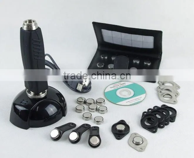 large memory storage guard management tag scanner with vibration and LED indication