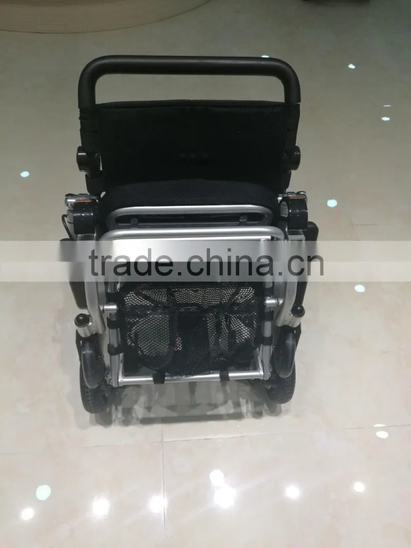 Rehabilitation Therapy Supplies Lift TEW007B Aluminum Portable Foldable Light Electric Wheelchair
