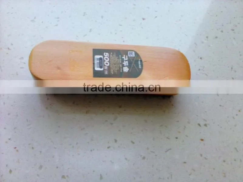 wholesale reeded wooden shoes brush in good quality