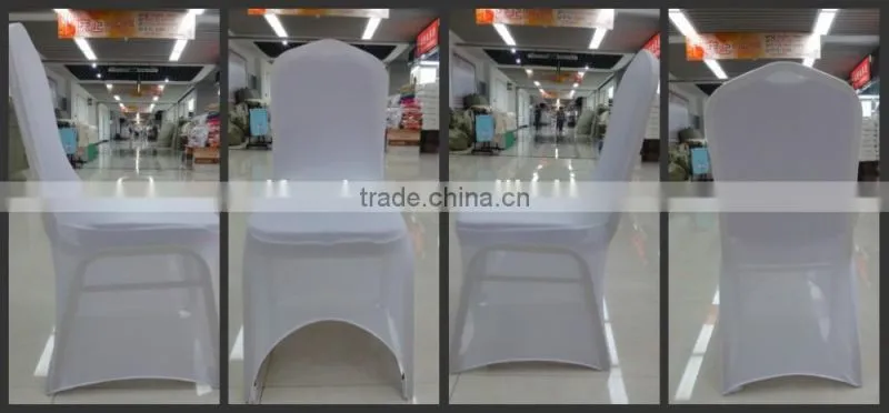 Big Discount White Spandex Chair Cover For Wedding Banquet Chair Cover