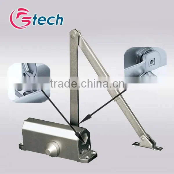 Light duty soft door closers surface mounting type