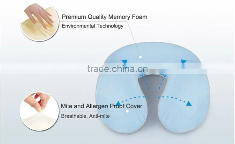 OEM wholesale newest product with soft felling u-pillow