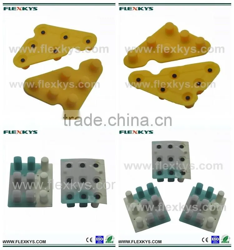Flexkys waterproof silicone rubber keypads for mobile phone