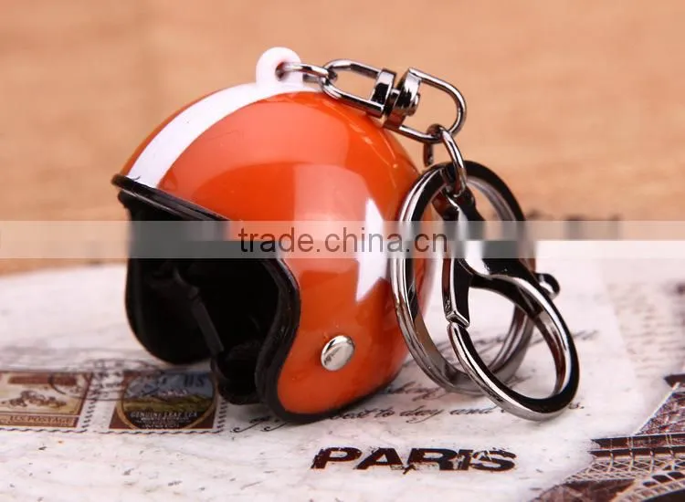 New motorcycle helmet custom keychain horseman keychain helmet keychain