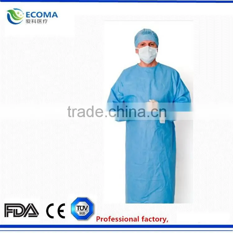 Disposable hospital gown, isolation gown, new products with free samples