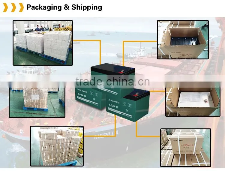 12v21Ah@2HR Long life lead acid electric bike battery