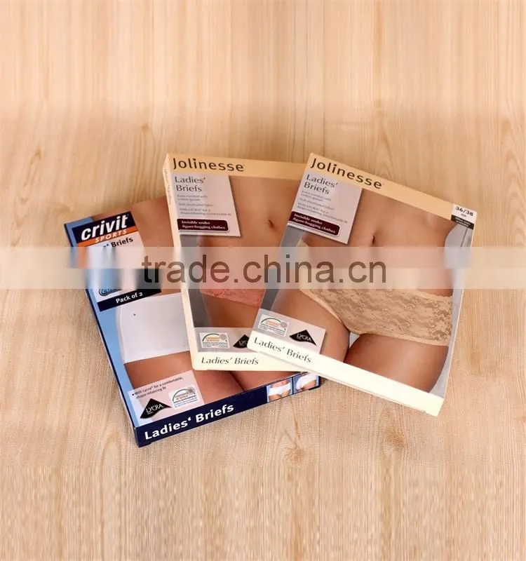 Hot sale sturdy recycled cube shape lingerie gift boxes