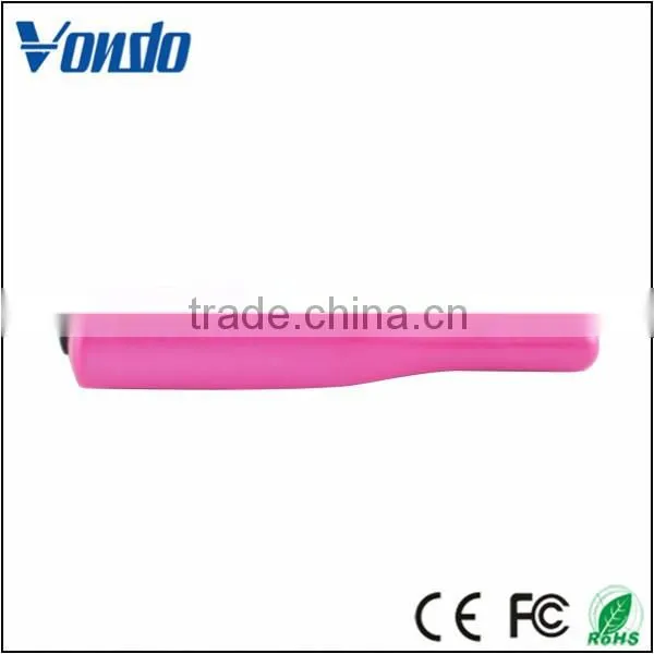 Replaceable battery Wireless mini hair straightener
