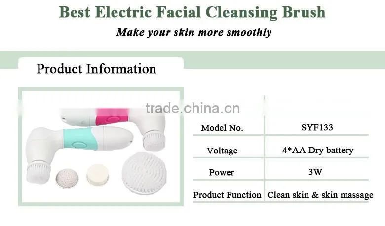 Deep cleansing face brush Best face cleanser brush Electronic facial cleansing brush