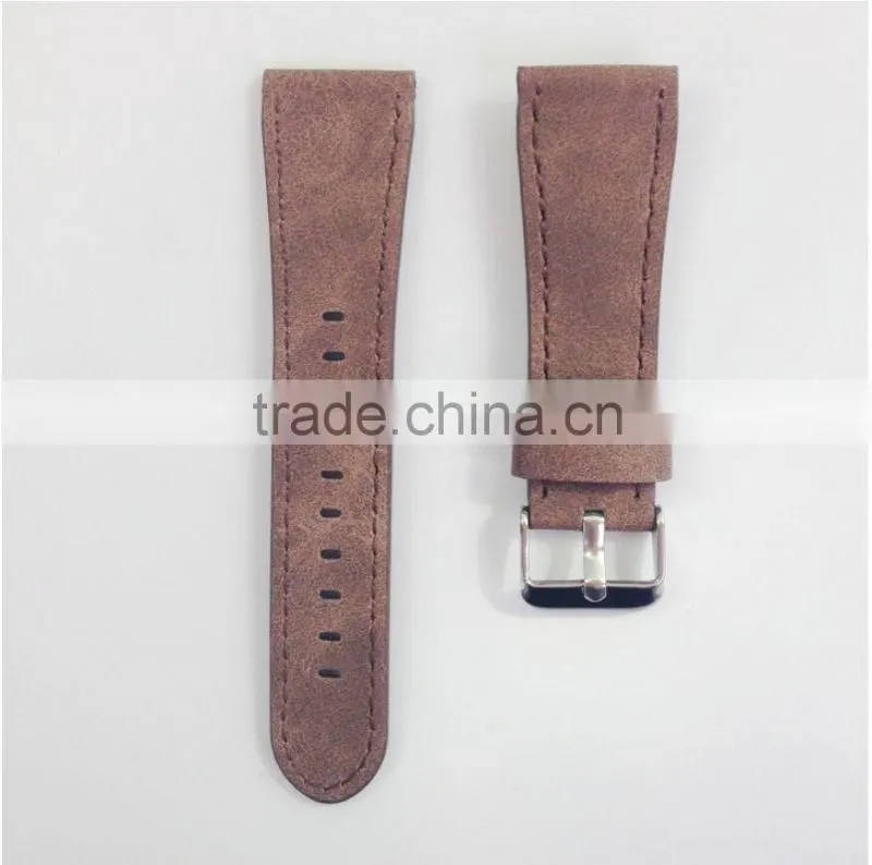 Fashion Watchbands luxury Replacement PU Leather Watch Bracelet Strap Band For Samsung Gear S3 Frontier