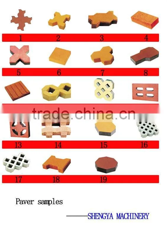 Cheap price QTJ4-26A cement hollow brick making machine concrete solid block shaping construction equipment in China